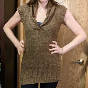 Short Sleeve Sweater Tunic